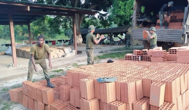 Fanb inició ampliación de base militar en la Isla de Anacoco, al borde del Esequibo
