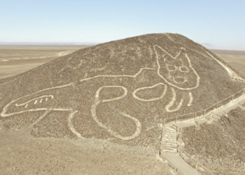 Hallaron casi 30 geoglifos ancestrales en los cerros de Nasca