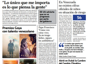 Portadas de este viernes 1 de diciembre de 2023