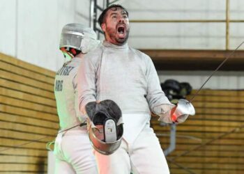 Esgrimista venezolano se consagró en Argentina tras una terrible lesión