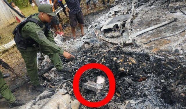 Tensión en Santa Elena de Uairén tras el hallazgo de una aeronave vinculada al narcotráfico