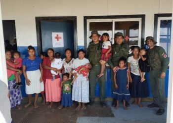 Ceofanb confirma despliegue de efectivos militares en municipio fronterizo con el Esequibo (Fotos)