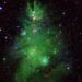 La Nasa capta un grupo de estrellas con la apariencia de un árbol de Navidad