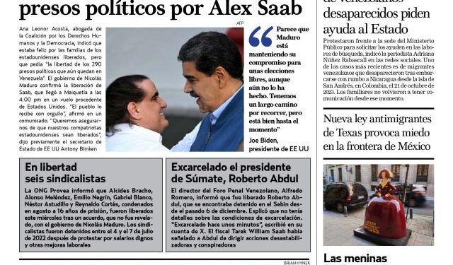 Portadas de este jueves 21 de diciembre de 2023