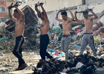 EN VIDEO: Al menos 70 terroristas de Hamás se rindieron ante el Ejército israelí en un hospital de la Franja de Gaza