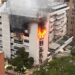 Registran incendio de gran magnitud en apartamento en Los Palos Grandes este #14Dic (Imágenes)