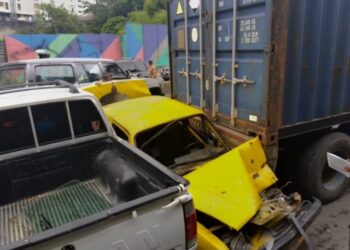 Choque múltiple en la carretera Panamericana este #14Dic: una gandola involucrada