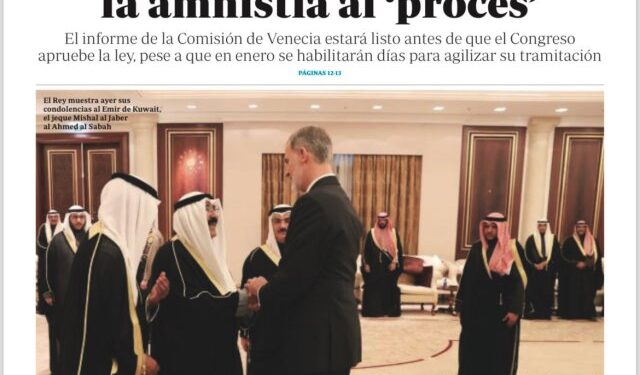 Portadas de la prensa internacional de este martes 19 de diciembre de 2023