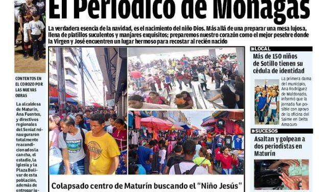 Portadas de este domingo 24 de diciembre de 2023