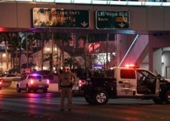 Dos policías de Nevada pierden la vida trágicamente tras ser atropellados por un vehículo en Las Vegas