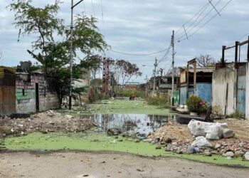 Brisas del Lago a punto de ser una isla en Maracay por la crecida del lago de Valencia