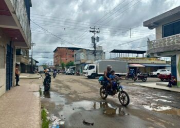 In Tumeremo, deep in Venezuela’s south-east, the battle is not for the Essequibo but for a decent life