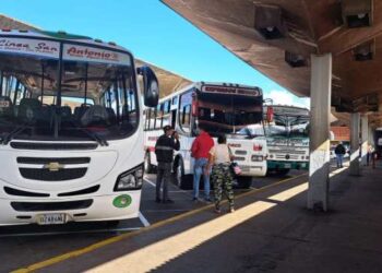 Reportan baja afluencia de pasajeros en el Terminal de San Cristóbal en plena temporada decembrina