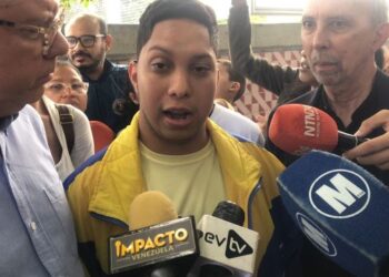 El estudiante de la UCV, John Álvarez, fue excarcelado en el marco del acuerdo de Barbados (IMÁGENES)