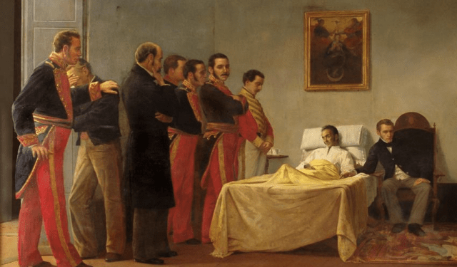 Los últimos momentos de Simón Bolívar a 193 años de su muerte