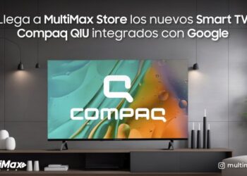 Llega a MultiMax Store los nuevos Smart TV Compaq QIU integrados con Google Assistant