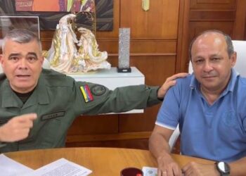 Vladimir Padrino López y Alexis Rodríguez Cabello conversaron sobre el despliegue en Tumeremo