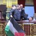 Activistas pro Palestina interrumpen la intervención del canciller español en el Congreso (Video)