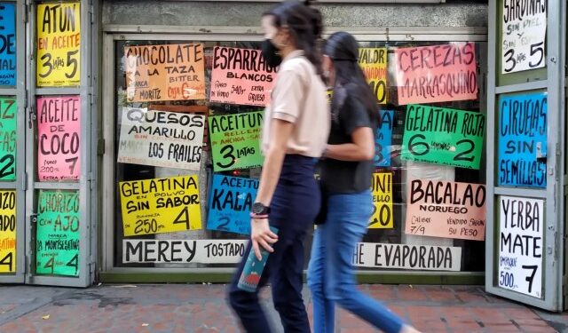 Venezuela encabeza la lista de los países con mayor inflación en 2023