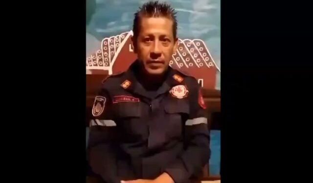 Régimen de Maduro liberó a Alfredo Lizcano, comandante del Cuerpo de Bomberos de Miranda