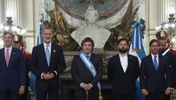 Las figuras importantes que estuvieron en el acto de proclamación de Javier Milei en Argentina