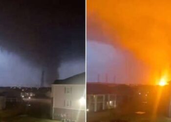 VIDEO: La “explosión” de un tornado que lo hizo desaparecer por algunos segundos en Tennessee