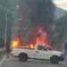 Gandola explotó en la autopista Gran Mariscal de Ayacucho este #13Dic (IMÁGENES)