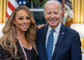 La visita de Mariah Carey a Joe Biden en la Casa Blanca
