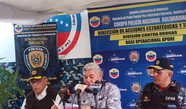 Capturan a tres miembros del Tren del Llano tras enfrentamiento con la policía en Apure