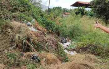 Vecinos de La Púa en Valle de la Pascua temen recibir el Año Nuevo entre basura, ratas y malos olores