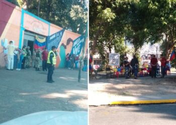 Centros de mesa están operativos en Caracas… lo que hace falta son votantes (IMÁGENES)