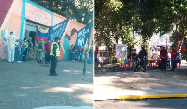Centros de mesa están operativos en Caracas… lo que hace falta son votantes (IMÁGENES)