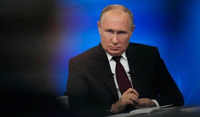 “No retrocederemos nunca”, afirma Putin en su discurso de Año Nuevo