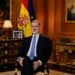 El rey de España recordó de que fuera de la Constitución no hay democracia ni paz