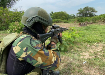 El arma secreta de la Fanb para defender la soberanía en el Esequibo… un burro (FOTOS)