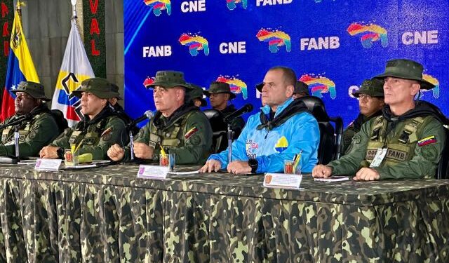 La Fanb no reportó “incidencias” de un evento sin electores