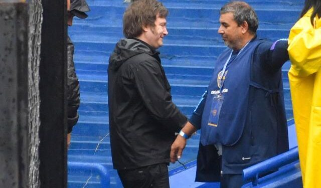 Milei votó en las elecciones presidenciales de Boca Junior