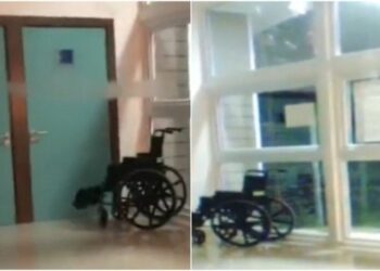 VIDEO: Estaba sola en un hospital y grabó una aterradora secuencia que impactó a todos
