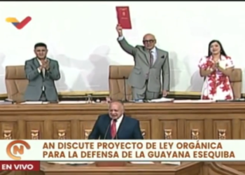 Chavismo presentó proyecto de ley orgánica para “defender” el territorio Esequibo en disputa con Guyana