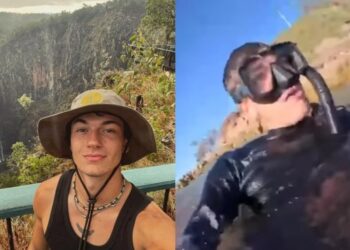 “Quería decirles adiós”: El impactante VIDEO que grabó un joven mientras era atacado por un tiburón