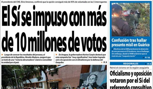 Portadas de este lunes 4 de diciembre de 2023