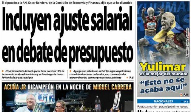Portadas de este martes 12 de diciembre de 2023