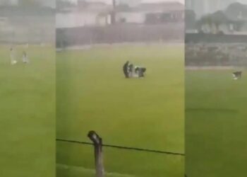 Tragedia en Brasil: futbolista murió tras ser alcanzado por un rayo (VIDEO)
