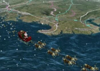 El Pentágono comenzó “rastreo” de Papá Noel y ya sabe cuántos regalos ha repartido antes de Navidad