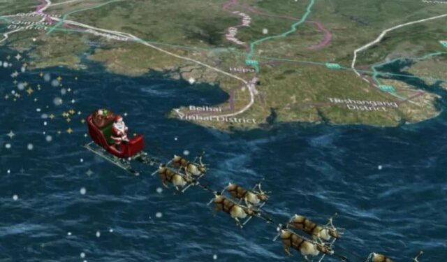El Pentágono comenzó “rastreo” de Papá Noel y ya sabe cuántos regalos ha repartido antes de Navidad