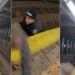 VIDEO: El milagroso rescate de un hombre que cayó a los rieles del metro