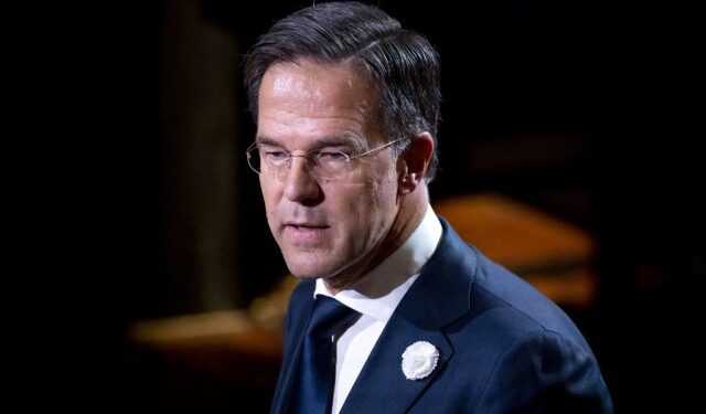 Acusan a Mark Rutte de encubrir información sobre Israel para proteger su candidatura a la Otan