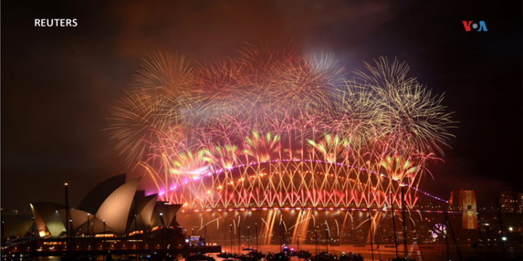 En Fotos | El mundo da la bienvenida al 2024