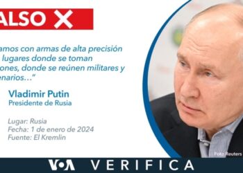 El presidente Vladimir Putin niega los ataques a civiles de Rusia en Ucrania
