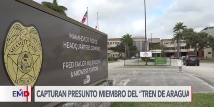 Arrestan en Miami a presunto miembro del Tren de Aragua